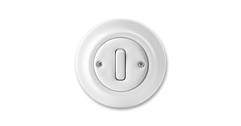 ABB 3559K-C86345 Decento® Ovládač přepínací se svorkou N 6/0 bílá Rychlé Dodání