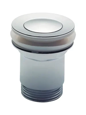 Alcadrain Umyvadlová výpusť click/clack 5/4˝ kovová malá zátka Cenově Výhodný