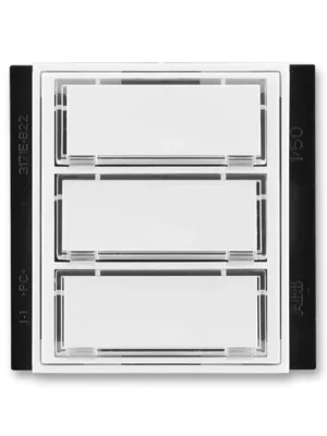 ABB 3171E-A00300 01 Time®, Element® Ovládač zvonkový trojnásobný, bílá / ledová bílá Cenový Hit