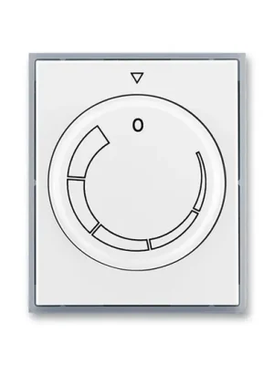 ABB 3294E-A00130 04 Element® Kryt regulátoru otáček, s upevňovací maticí, bílá / ledová šedá Aktuální