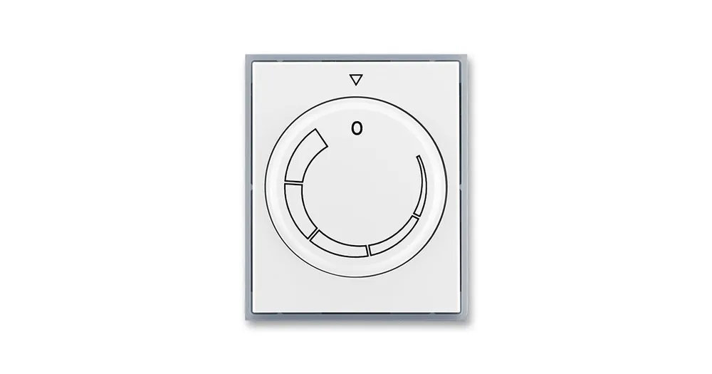 ABB 3294E-A00130 04 Element® Kryt regulátoru otáček, s upevňovací maticí, bílá / ledová šedá Aktuální