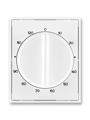 ABB 3294E-A00160 01 Time®, Element® Kryt ovládače časového s otočným ovladačem, bílá / ledová bílá Autentický