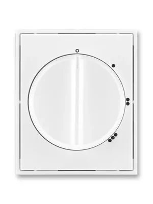 ABB 3294E-A00170 01 Time®, Element® Kryt spínače s otočným ovladačem, bílá / ledová bílá Víkendová Akce
