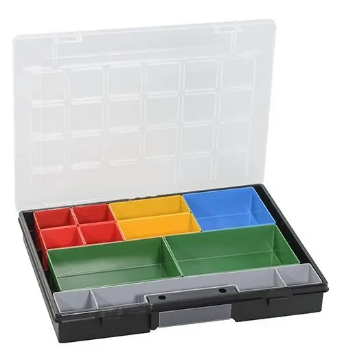 Plastový kufřík s vyjímatelnými krabičkami EuroPlus Flex 37/10 457200 Hit Sezóny