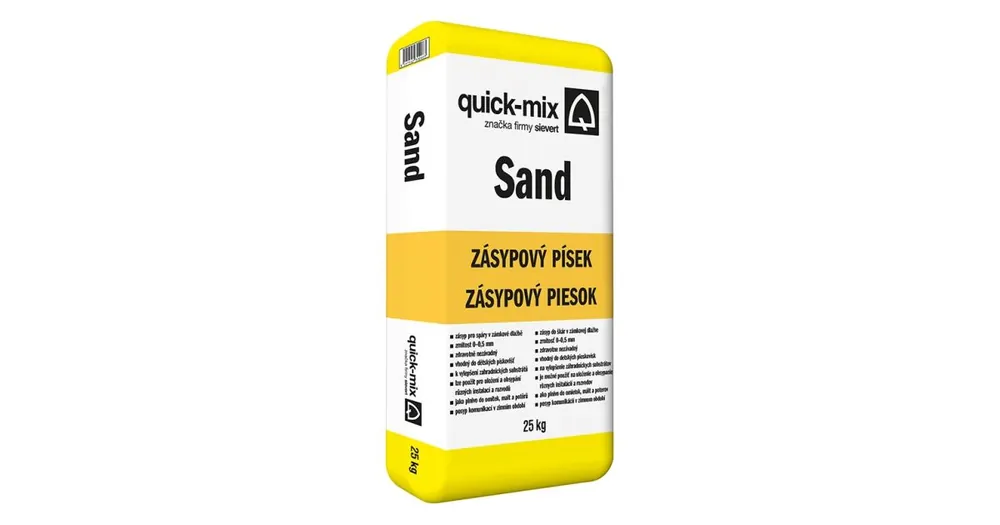Quick-mix Zásypový písek SAND 25kg Kup Teď