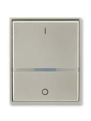 ABB 3558E-A00655 32 Time®, Time® Arbo Kryt spínače kolébkového s čirým průzorem, s potiskem, starostříbrná Rychlé Dodání