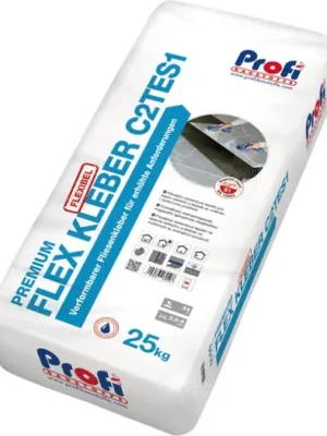 Lepidlo na obklady a dlažbu Flex Kleber PREMIUM, C2TES1,  pytel 25kg, Profi Akční Nabídka