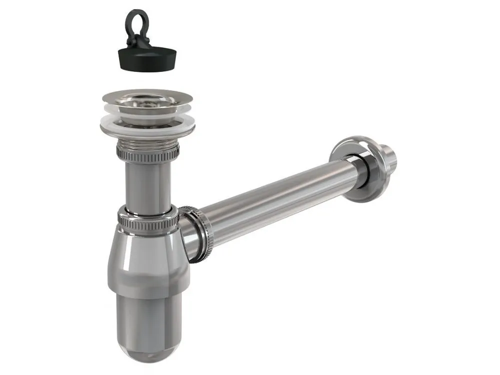 Tovární Cena Alcadrain Sifon umyvadlový s výpustí 5/4"celokovový <span class="product-appendix"> průměr odpadu 32 mm</span>