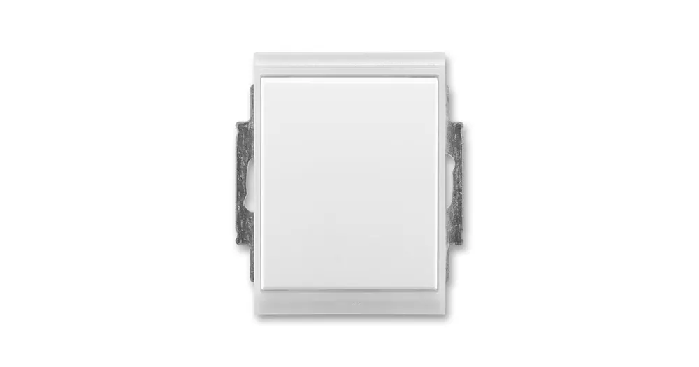 ABB 3558E-A86940 01 Time®, Element® Ovládač přepínací IP 44, zapuštěný, bílá / ledová bílá Doprava Zdarma