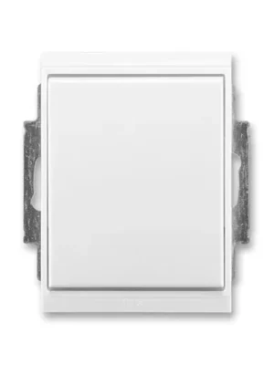 ABB 3558E-A86940 03  Element®, Time® Ovládač přepínací IP 44, zapuštěný, bílá / bílá Dokud Zásoby Vydrží