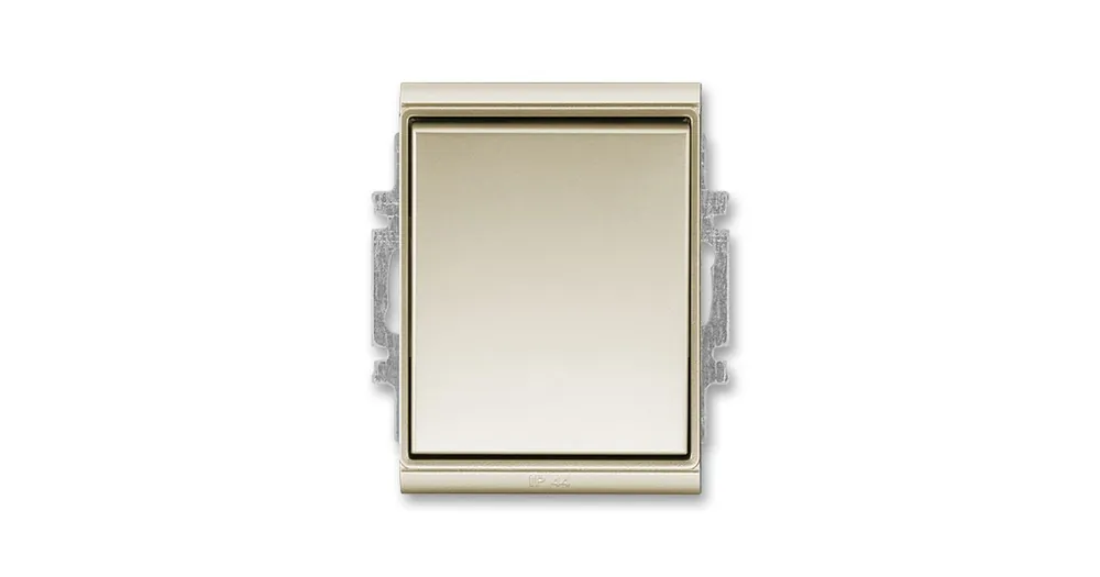 ABB 3558E-A86940 33 Time® Ovládač přepínací IP 44, zapuštěný, šampaňská Novinka