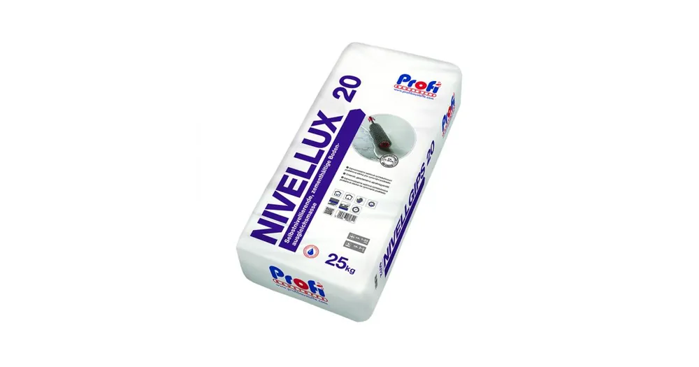 Sezónní Sleva PROFI Samonivelační cementová hmota NIVELLUX 20 pytel 25kg