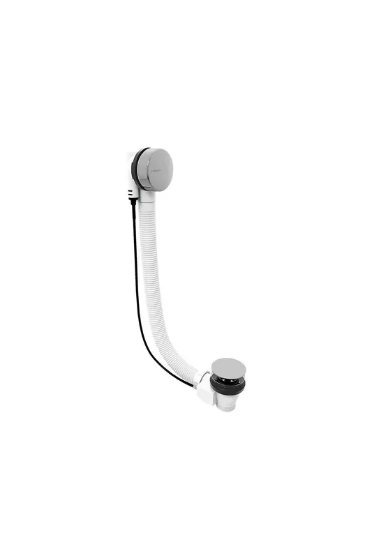 Značkový POLYSAN vanová souprava, bovden, délka 1000 mm, zátka 72mm, chrom, 71854