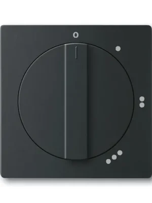 ABB 1710-0-3913 Future® linear Kryt spínače s otočným ovladačem, mechová černá Nejprodávanější