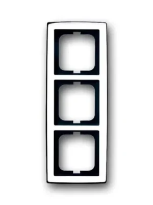 ABB 1754-0-4328 Solo® Rámeček pro elektroinstalační přístroje, trojnásobný, chromová lesklá Pouze Dnes