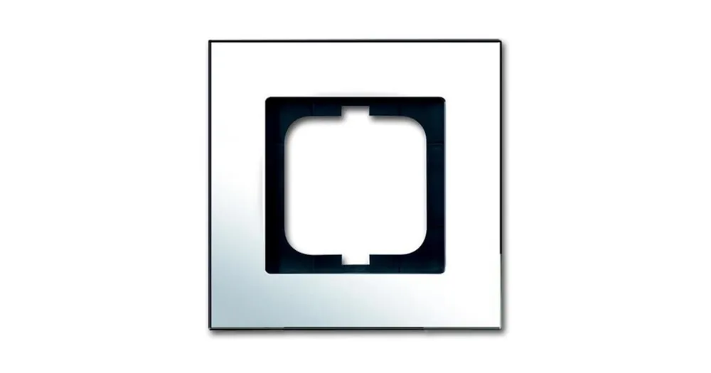 ABB 1754-0-4360 Solo® carat Rámeček pro elektroinstalační přístroje, jednonásobný, chromovaná mosaz Výprodej