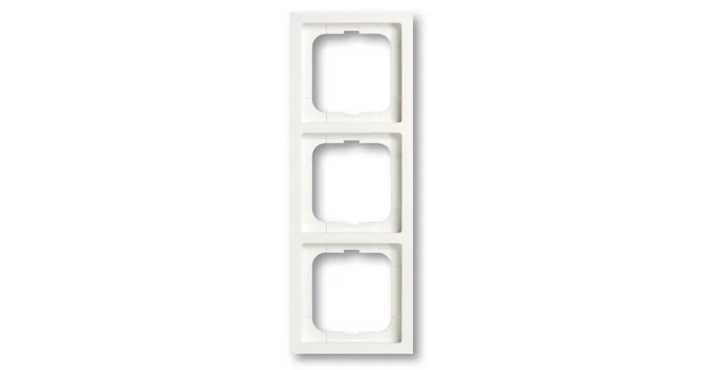 ABB 1754-0-4416 Future® linear Rámeček pro elektroinstalační přístroje, trojnásobný, mechová bílá Nejprodávanější