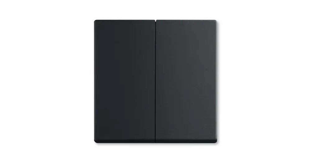 ABB 3559B-A00652885 Future® linear Kryt spínače kolébkového dělený, mechová černá Bezpečná Platba