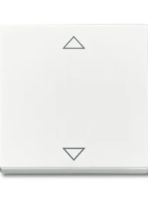 ABB 6430-0-0385 Future® linear Kryt s krátkocestným ovladačem, s potiskem, mechová bílá Odeslání Ihned