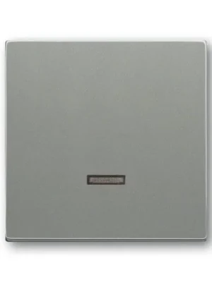 ABB 6599-0-2942 Solo®, Solo® carat Kryt stmívače s krátkocestným ovladačem, s doutnavkou, metalická šedá Časově Omezené