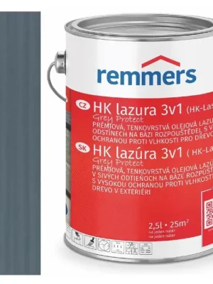 Značkový REMMERS - HK Lasur Grey-Protect 2,5L 2472 (FT-20923) Žulově šedá - Granitgrau <span class="product-appendix"> + dárek k objednávce nad 1000Kč</span>