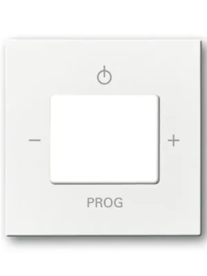 ABB 8200-0-0053 Future® linear, Solo®, Solo® carat Kryt zesilovače s tunerem FM, studio bílá Akce