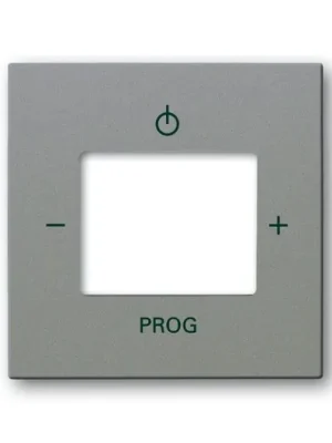 ABB 8200-0-0112 Solo®, Solo® carat Kryt zesilovače s tunerem FM, metalická šedá Sezónní Sleva