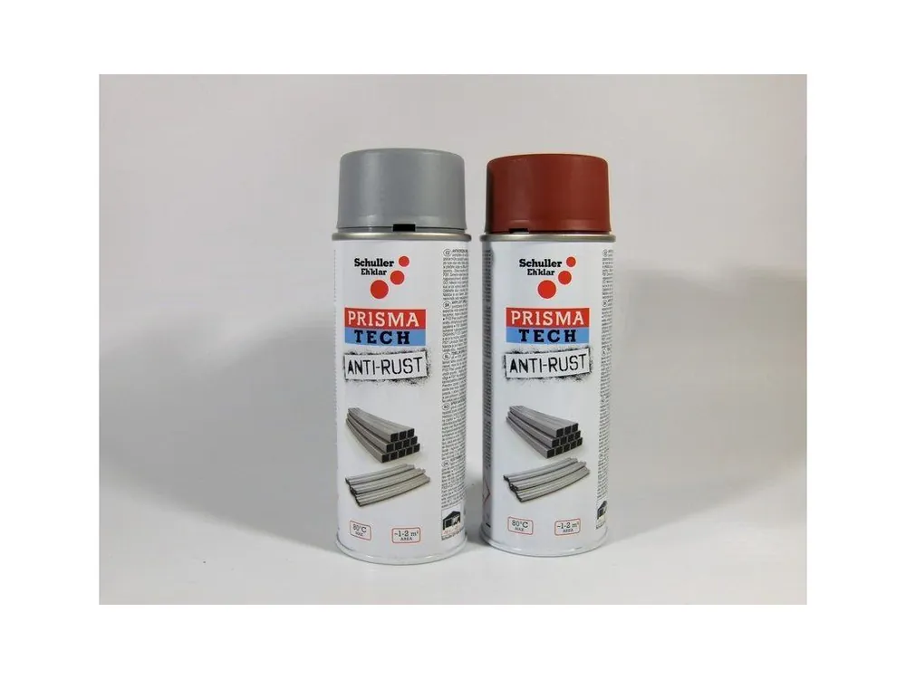 Originální Schuller Antikorozní sprej PRISMA TECH ANTI RUST šedá, 400 ml