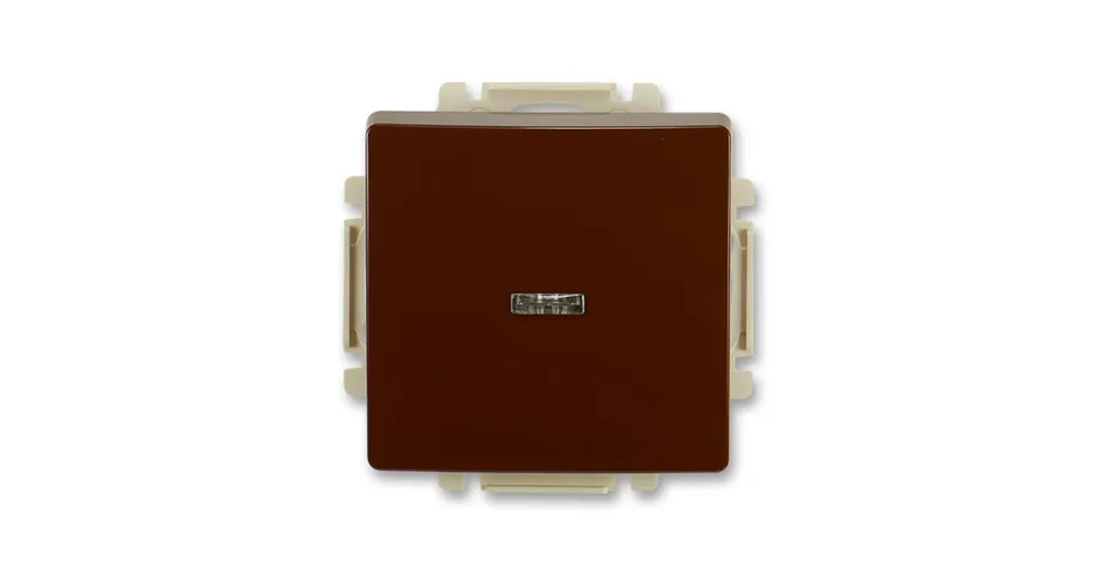 ABB 3557G-A07341 H1 Swing®, Swing®L Přepínač křížový s průzorem, hnědá Vysoce Kvalitní