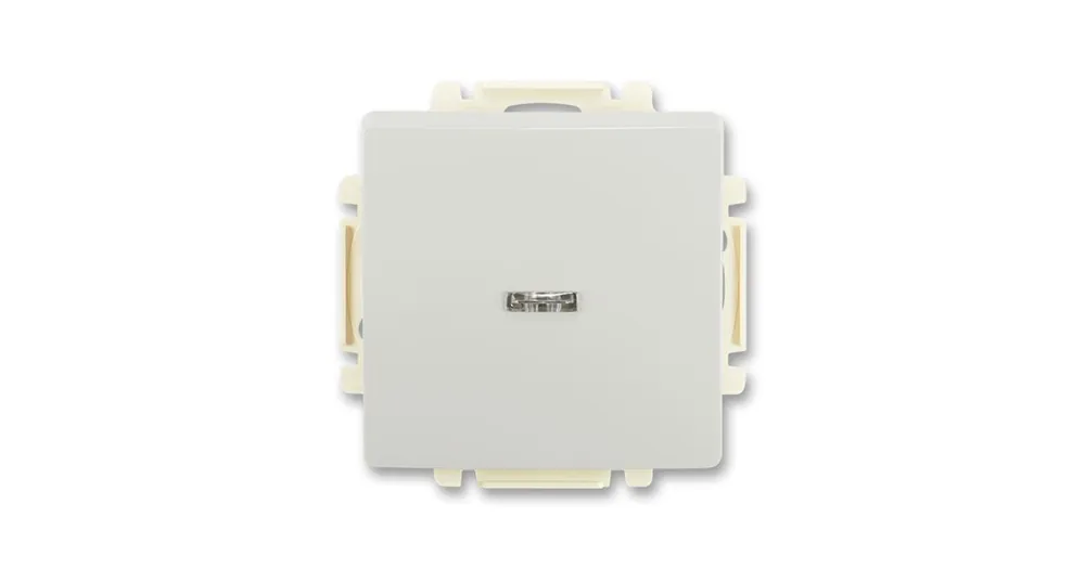 ABB 3557G-A07341 S1 Swing®, Swing®L Přepínač křížový s průzorem, světle šedá Vrácení Zdarma