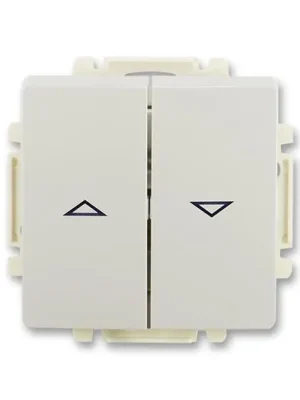 ABB 3557G-A89340 S1 Swing®, Swing®L Spínač žaluziový jednopólový, světle šedá Pouze Dnes