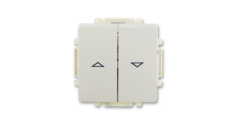 ABB 3557G-A89340 S1 Swing®, Swing®L Spínač žaluziový jednopólový, světle šedá Pouze Dnes