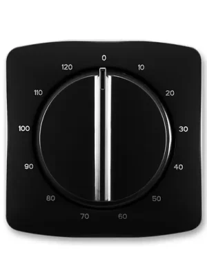 ABB 3294A-A00160 N Tango® Kryt ovládače časového s otočným ovladačem, černá Hit Sezóny