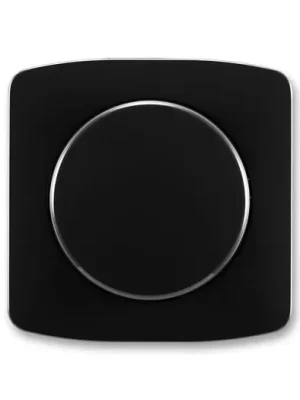 ABB 3294A-A123 N Tango® Kryt stmívače s otočným ovladačem, s upevňovací maticí, černá Značkový