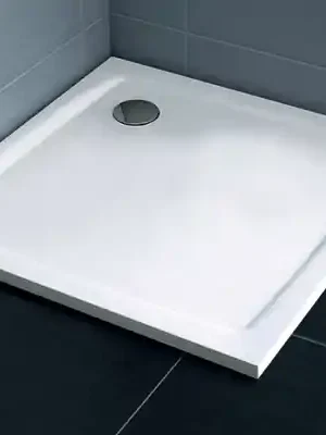 Značkový Ravak Sprchová vanička čtvercová 90x90cm Perseus Pro Flat litý mramor