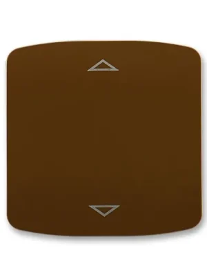 ABB 3299A-A110 H Tango® Kryt spínače žaluziového s krátkocestným ovladačem, s potiskem, hnědá Levný