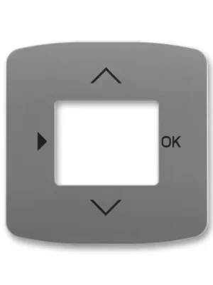 ABB 3299A-A40100 S2 Tango® Kryt ovladače časovacího, s otvorem pro displej, kouřová šedá Omezená Nabídka