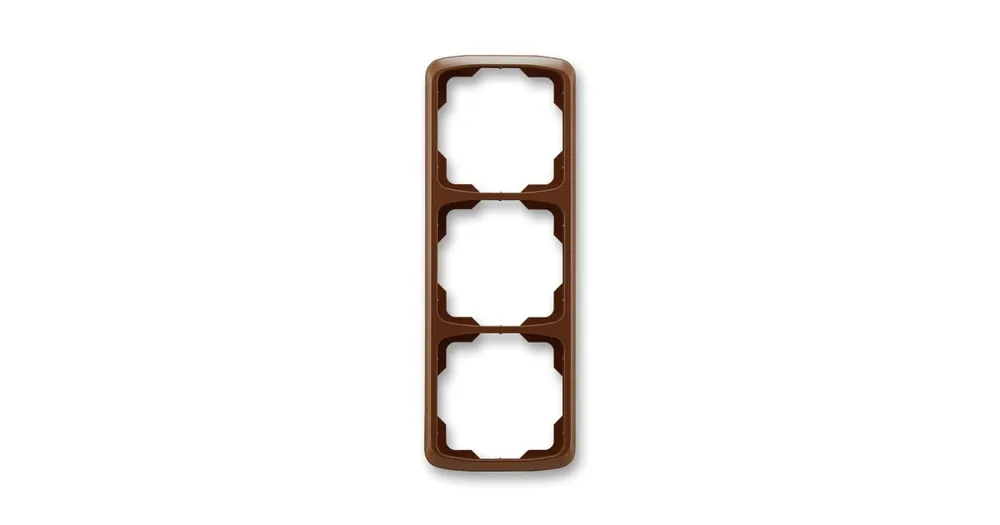 ABB 3901A-B31 H Tango® Rámeček pro elektroinstalační přístroje, trojnásobný svislý, hnědá Finální Výprodej