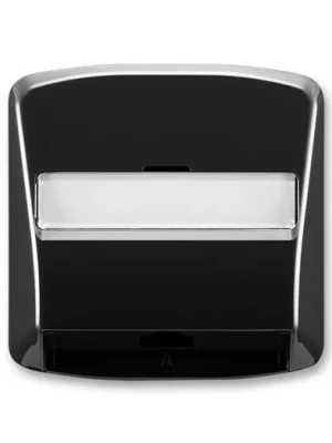 ABB 5013A-A00213 N Tango® Kryt zásuvky telefonní s 1 otvorem, černá Jen Po Omezenou Doba