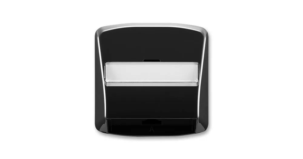 ABB 5013A-A00213 N Tango® Kryt zásuvky telefonní s 1 otvorem, černá Jen Po Omezenou Doba