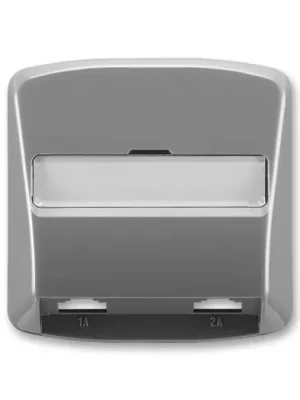 ABB 5013A-A00215 S2 Tango® Kryt zásuvky telefonní s 2 otvory, kouřová šedá Nízká Cena