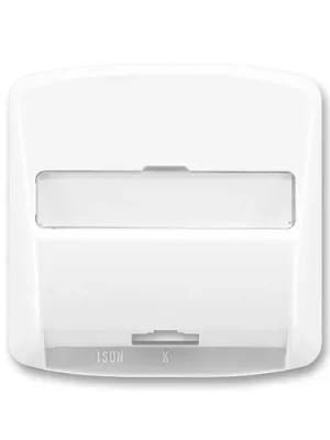 ABB 5013A-A00251 B Tango® Kryt zásuvky ISDN s 1 otvorem, bílá Výhodná Nabídka