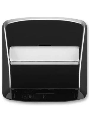 ABB 5013A-A00251 N Tango® Kryt zásuvky ISDN s 1 otvorem, černá Rychlé Dodání