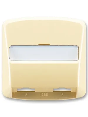 ABB 5013A-A00252 D Tango® Kryt zásuvky ISDN s 2 otvory, béžová Nízká Cena