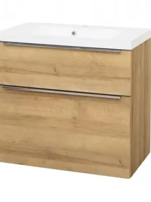 MEREO | MAILO |  koupelnov&aacute; skř&iacute;ňka s umyvadlem z lit&eacute;ho mramoru |  810x750x476 mm |  spod Hit Sezóny