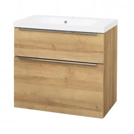 MEREO | MAILO |  koupelnov&aacute; skř&iacute;ňka s umyvadlem z lit&eacute;ho mramoru |  810x750x476 mm |  spod Hit Sezóny