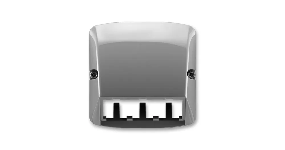 ABB 5014A-A00410 S2 Tango® Kryt zásuvky komunikační pro prvky Panduit Mini-Jack, Mini-Com, kouřová šedá Vysoce Kvalitní