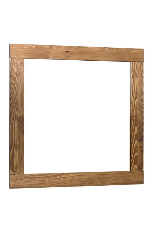 Zrcadlo Naturel Country 80x80 cm palisandr COUNTRYZRC80PA Výprodej