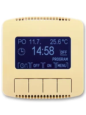 ABB 3292A-A20301 D Tango® Hodiny spínací  (ovládací jednotka) béžová Akční Nabídka