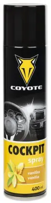 COYOTE Cockpit spray 400 ml Vanilka Sezónní Sleva